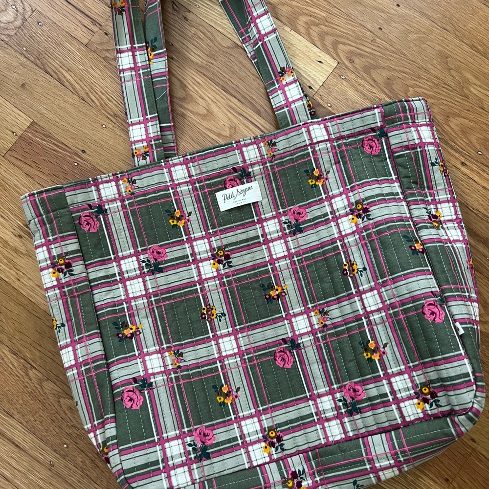 Petit Sézane rosebud tote bag